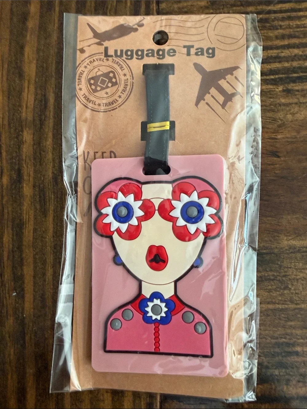 Fancy Women’s Sunglass Graphic Luggage Tags (Variety of Styles Available)